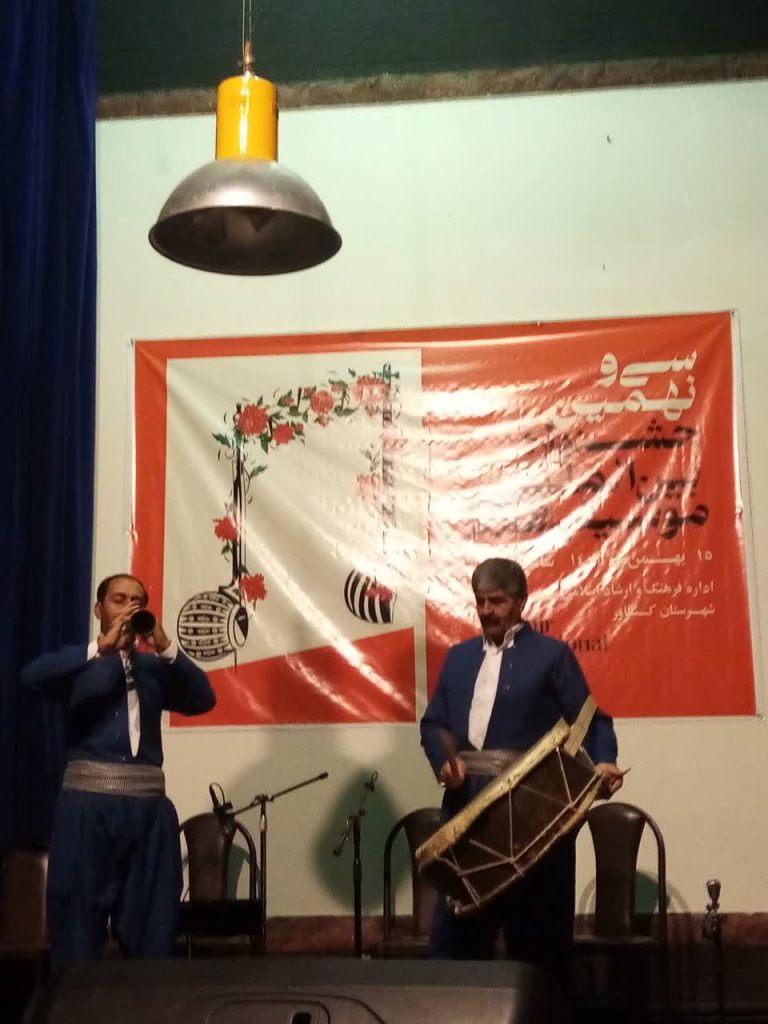 سی و نُهمین جشنواره بین المللی موسیقی فجر در کنگاور برگزار شد