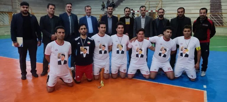 فینال مسابقات فوتسال جام ادارات در کنگاور برگزار شد