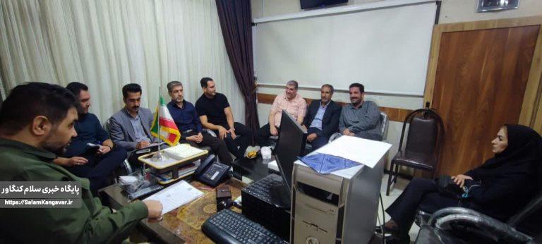 اجرای طرح نور در کنگاور