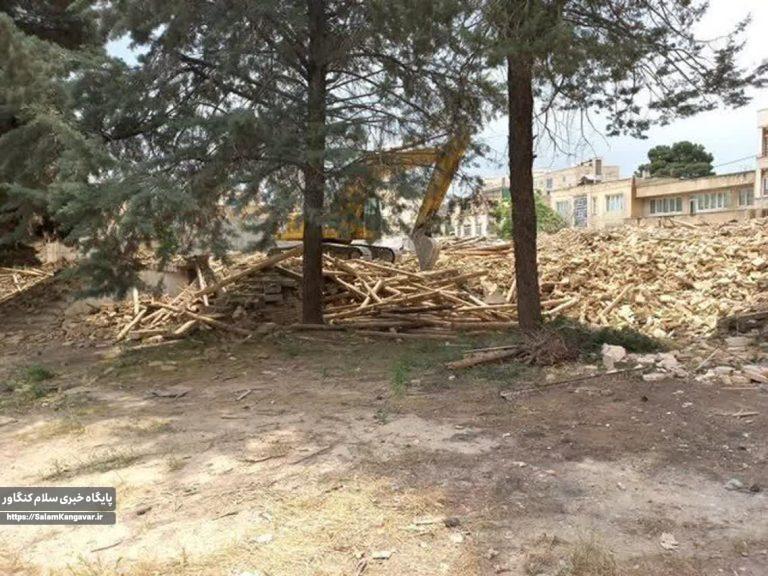 بیمارستان تاریخی مسیح کرمانشاه تخریب شد