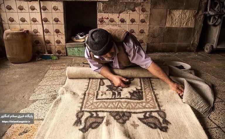 نمدمالی؛ به نام کرمانشاه و به کام شهرکرد