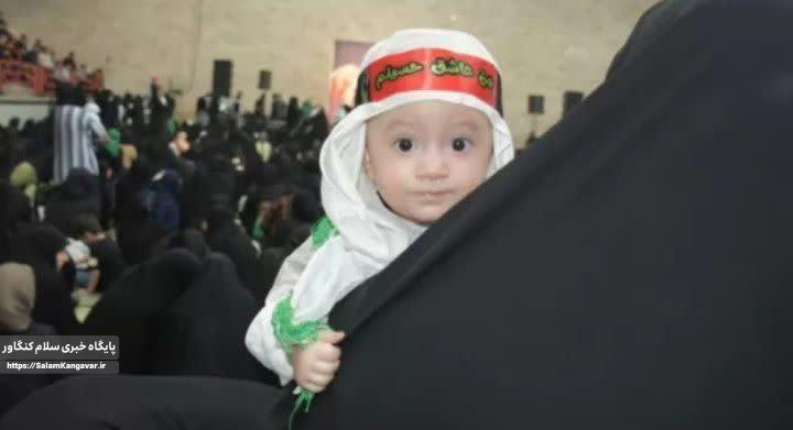 شیرخوارگان حسینی در کرمانشاه معاینه شدند