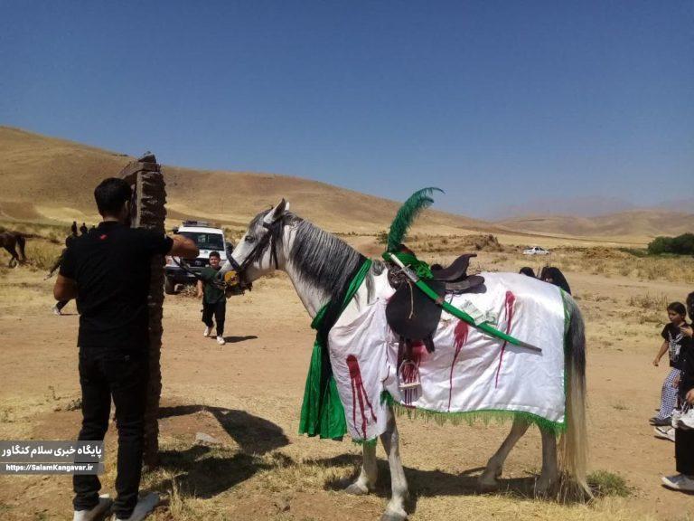 برپایی آیین تعزیه خوانی در روز سوم امام حسین