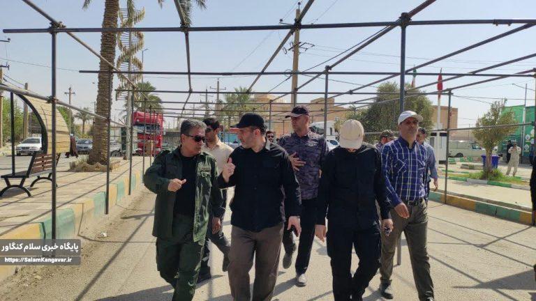 تقویت زیرساخت ها در مرز خسروی برای اربعین