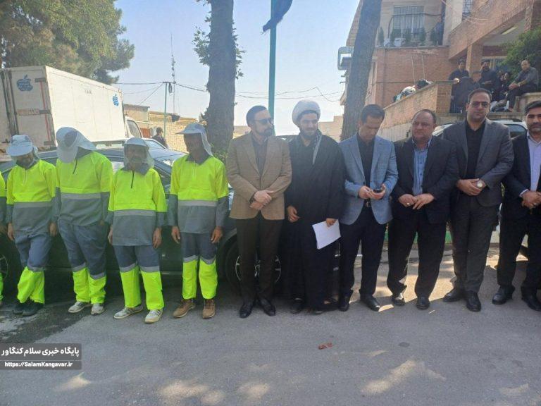 اعزام ۱۰۰ پاکبان کرمانشاهی به مرز خسروی