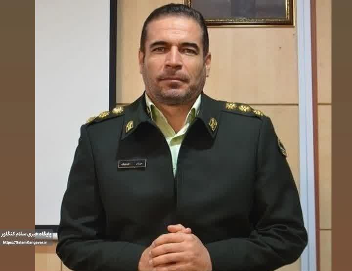 سارق کابل برق در کنگاور به دام پلیس افتاد