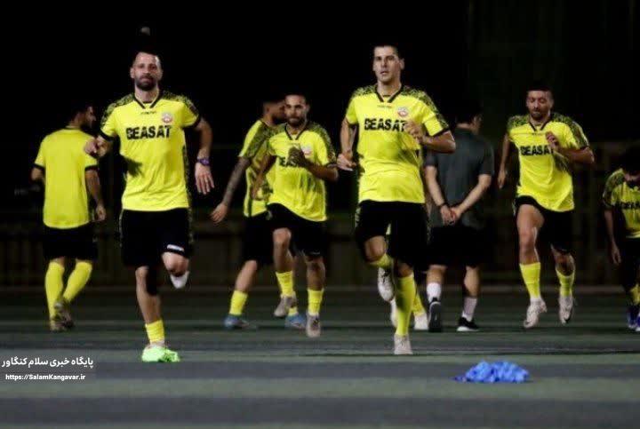 آغاز تمرینات تیم بعثت کرمانشاه/برای ماندن در لیگ آمده ایم