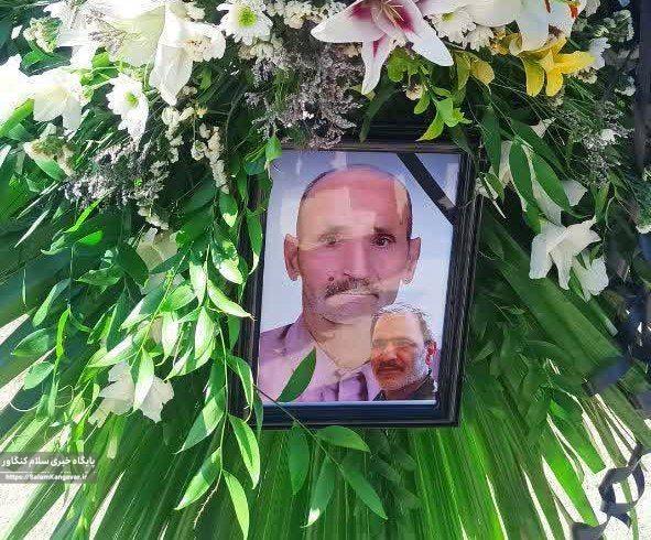 پدر شهید مدافع حرم به فرزند شهیدش پیوست