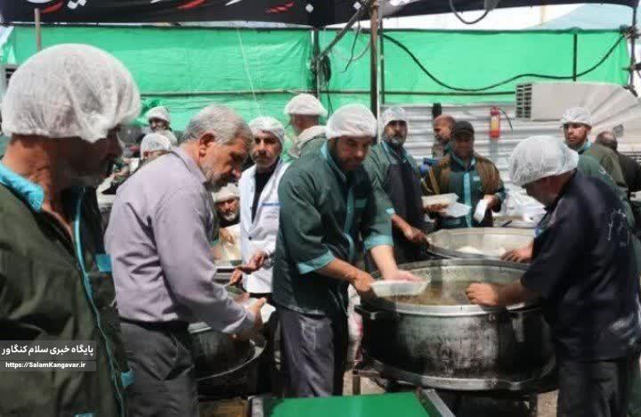 خدمات رسانی موکب های کرمانشاه در مسیر بازگشت زوار ادامه دارد