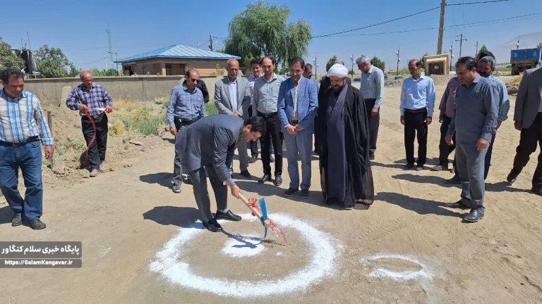 آئین کلنگ زنی کمربندی غربی شهر گودین