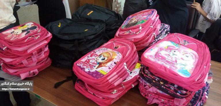 اهدا ۶۸ پک لوازم التحریر به دانش آموزان تحت پوشش بهزیستی