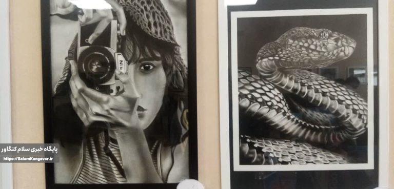 افتتاح نمایشگاه نقاشی و صنایع دستی در کنگاور