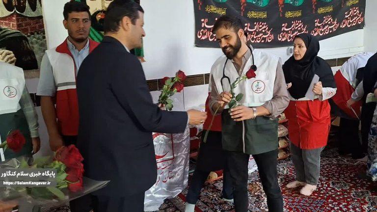 بازدید فرماندار از نحوه ارائه خدمات بسیج جامعه پزشکی شبکه بهداشت و درمان در مناطق کم برخوردار