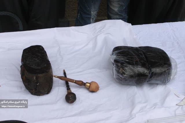 کشف ۵ کیلوگرم مواد مخدر در کنگاور