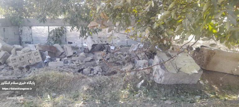 قلع و قمع ۴ مورد از ساخت و سازهای غیرمجاز درکنگاور