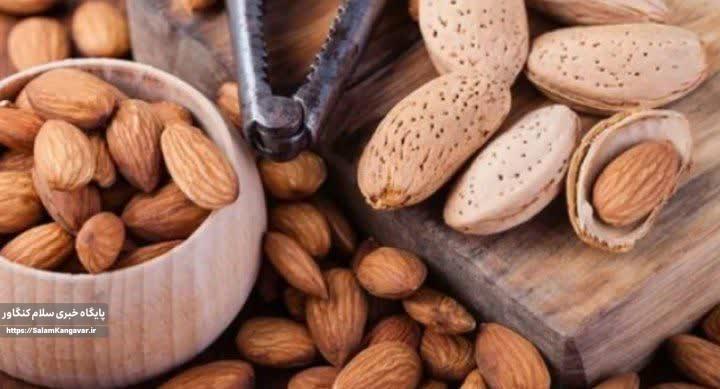 تولید ۸ هزار تن بادام درختی در کرمانشاه