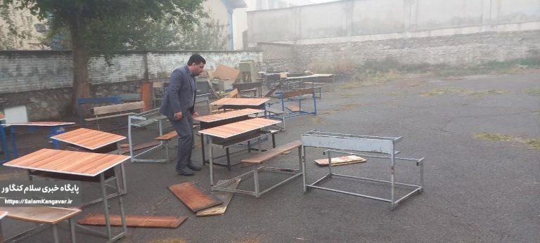 تعمیر میز نیمکت های فرسوده با هزینه شخصی