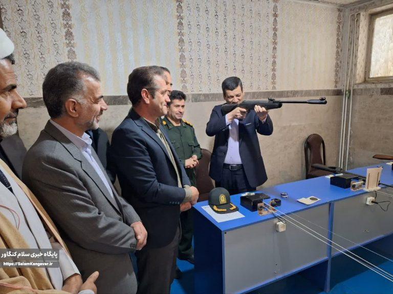 مسابقه تیراندازی در کنگاور برگزار شد