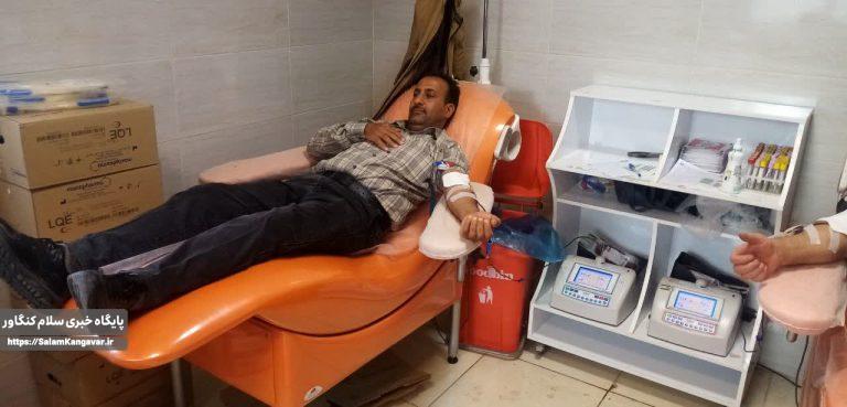 برگزاری پویش نذر خون در کنگاور