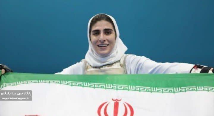 درخشش تکواندوکار دختر کرمانشاهی