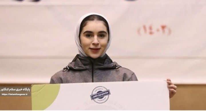 دعوت بانوی تکواندوکار کرمانشاهی به تیم ملی