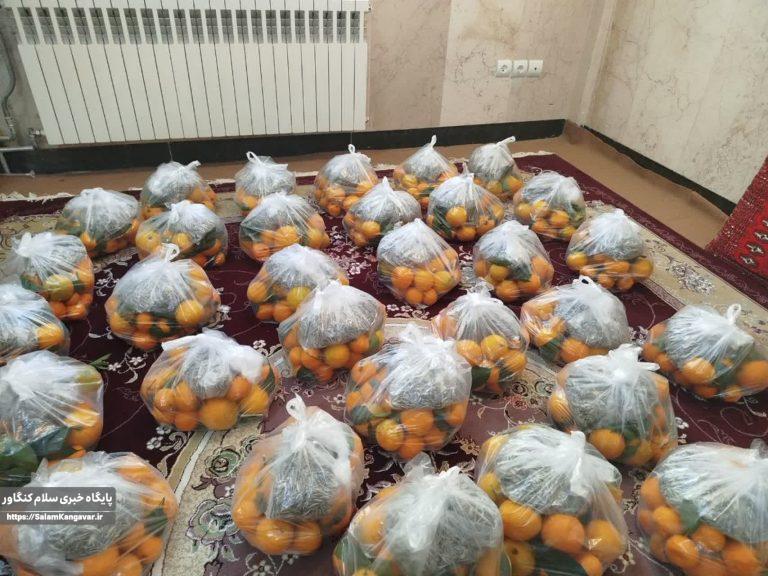 توزیع حدود ۵۰۰ بسته یلدای مهدوی در کنگاور