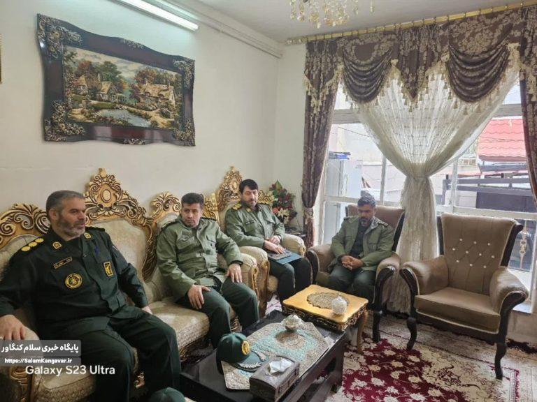 دیدار با خانواده چهارمین شهید مدافع حرم کنگاور