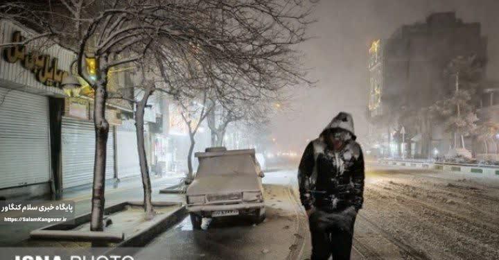 افت ۱۰ تا ۱۵ درجه ای دمای کرمانشاه/سه شنبه سردترین روز هفته است