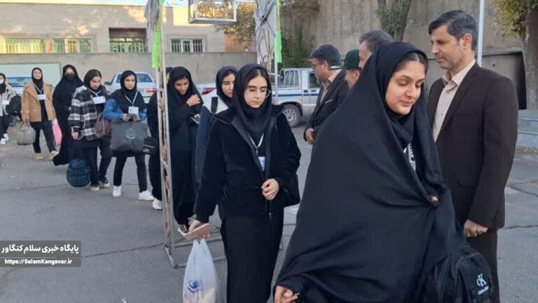 اعزام ۵۰ دانشآموز دختر کنگاوری به سفر معنوی راهیاننور
