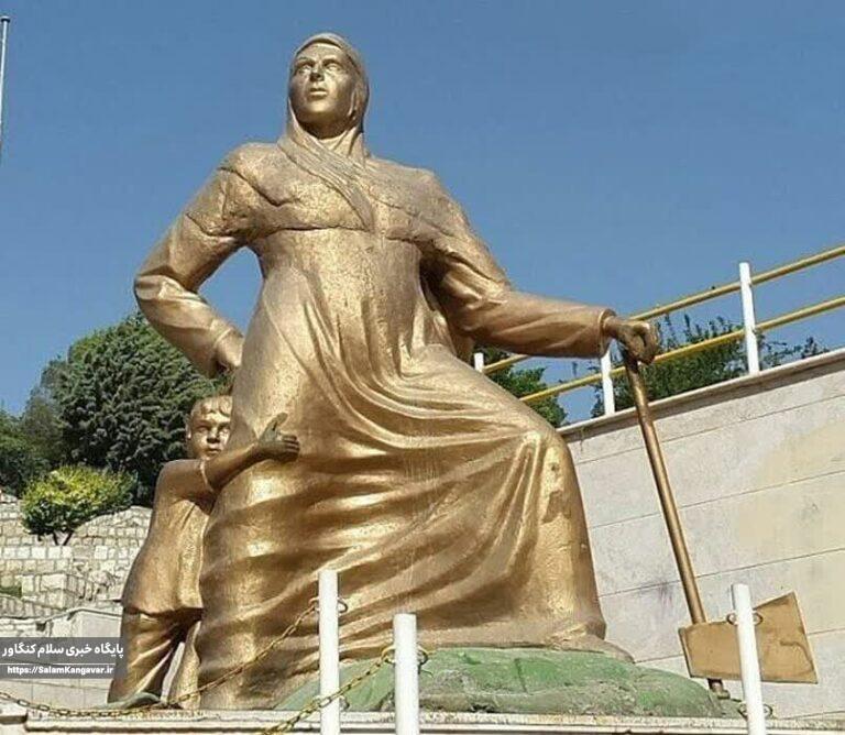 فرنگیس، شیرزن تبر به دست نماد مقاومت زن ایرانی