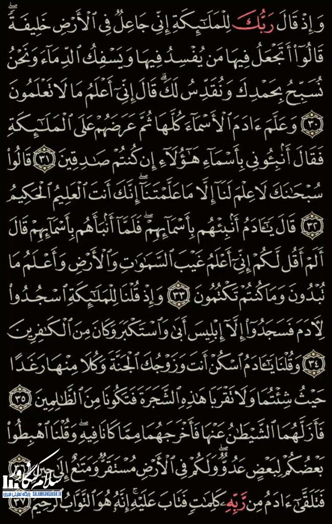 شروع بامداد با قرآن کریم