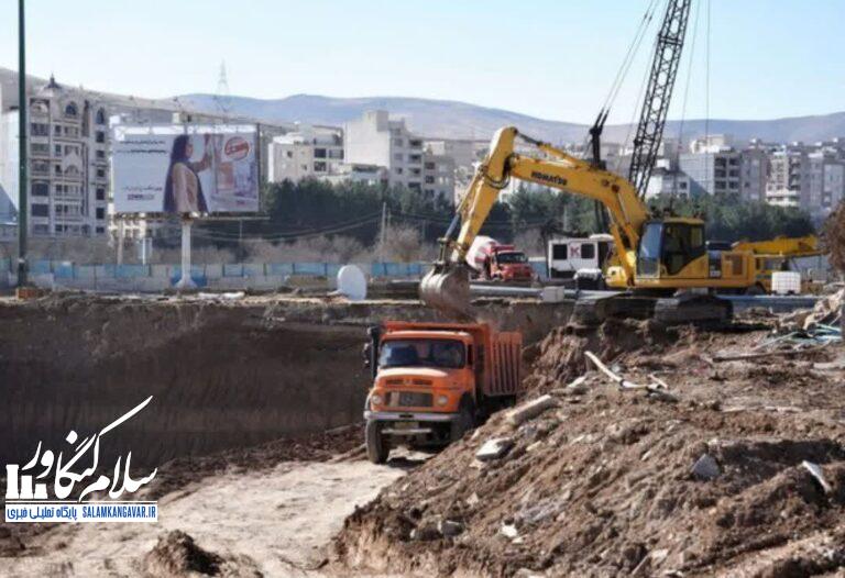 تقاطع غیر همسطح میدان آزادگان کرمانشاه مهر ۱۴۰۵ افتتاح می شود