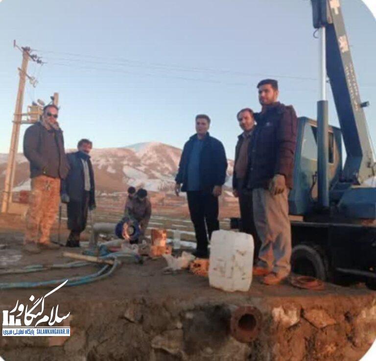 بازگشت آب پایدار به زندگی ۳۵۰۰ شهروند