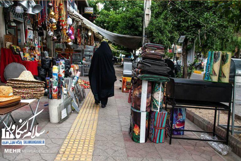 معابر شهری در محاصره سد معبر ؛ روایتی از بینظمی فضایی در شهرستان کنگاور