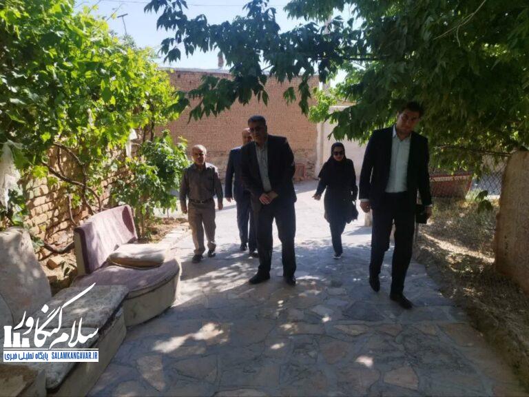 بازدید مسئولین از روستای کوچه