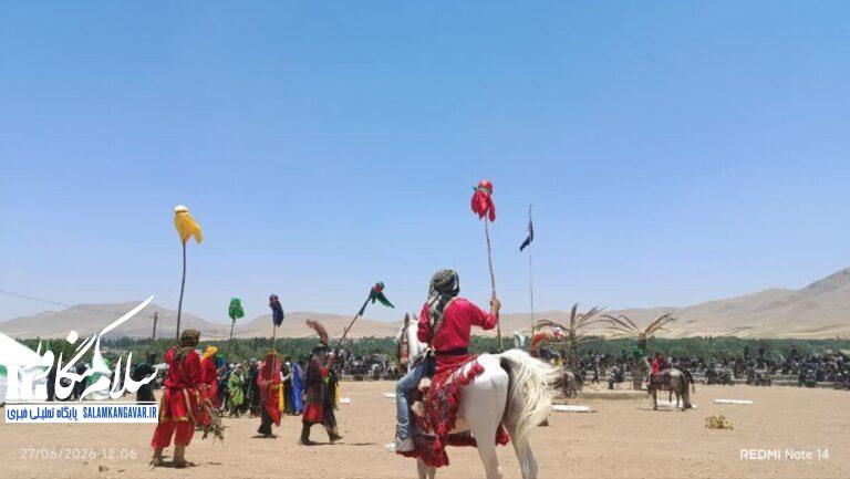 آئین تعزیه خوانی در دهستان فش برگزار شد