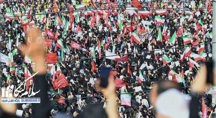 قلب ۹۰ میلیون ایرانی آزاده خاک میشود