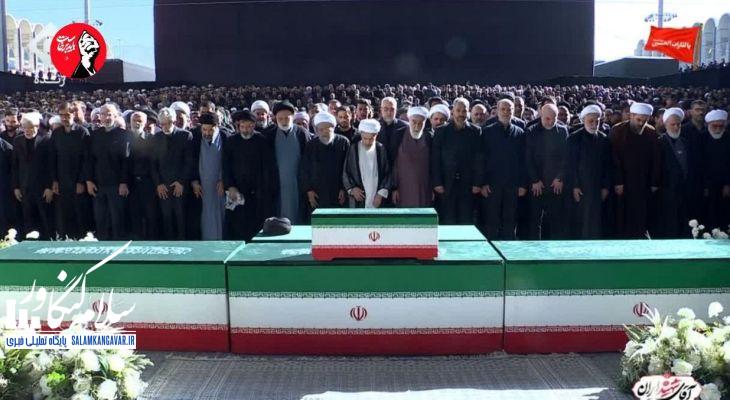 مصلای تهران محل تدفین قلوب مسلمین