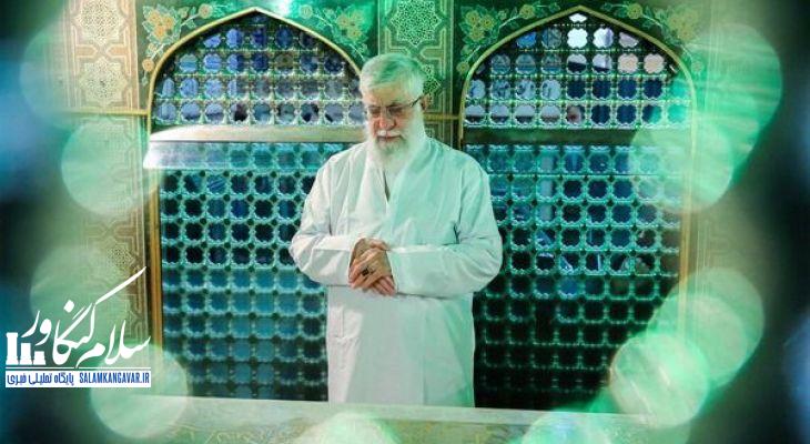 رهبر ایران امام رضایی به مشهدالرضا رسید