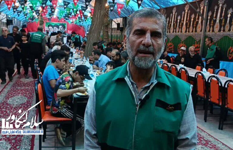 خدمترسانی موکب مدافعان حرم کنگاور به زائران