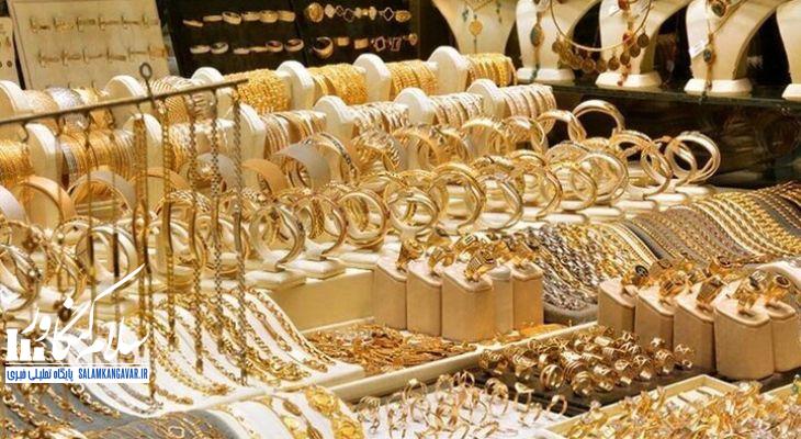 افزایش نرخ دلار، طلا را گران کرد